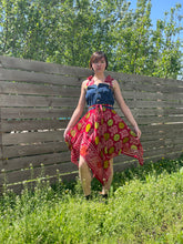 Load image into Gallery viewer, Layla Dress with Batik Silk
